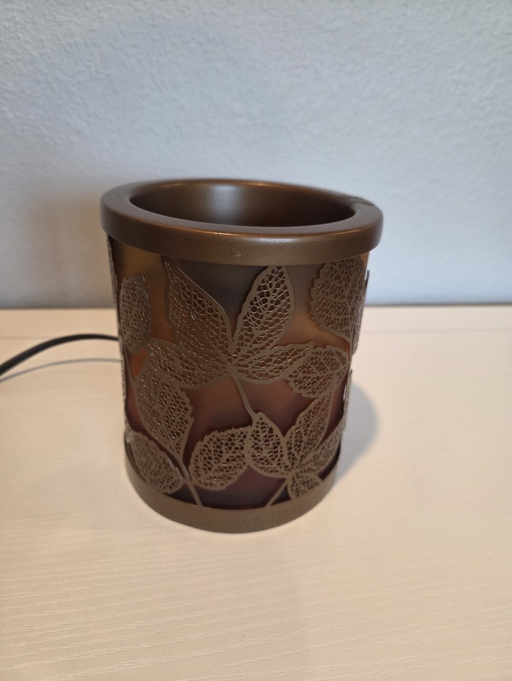 Yankee Candle Dancing Leaves Electric Wax Melt Warmer SPW 12SD